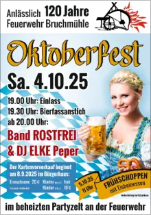 Oktoberfest Feuerwehr Bruchmühle